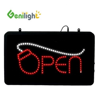 56*33cm RGB Μέγεθος οθόνης Genilight Indoor LED Open Light Σημείωση για κατάστημα πρόσβασης στο διαδίκτυο