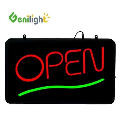 56*33cm RGB Μέγεθος οθόνης Genilight Indoor LED Open Light Σημείωση για κατάστημα πρόσβασης στο διαδίκτυο