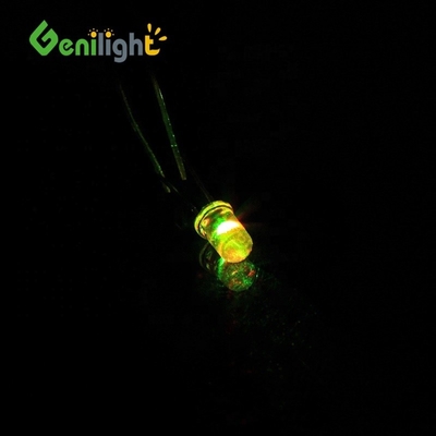 5mm Yellow Candle Light Flicker Diodes με φωτεινό φλας LED φως