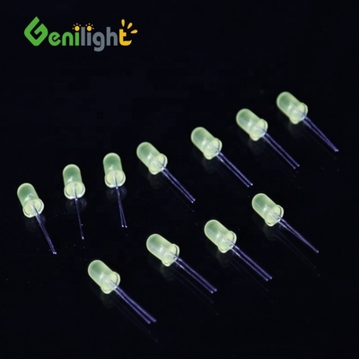 5mm Yellow Candle Light Flicker Diodes με φωτεινό φλας LED φως