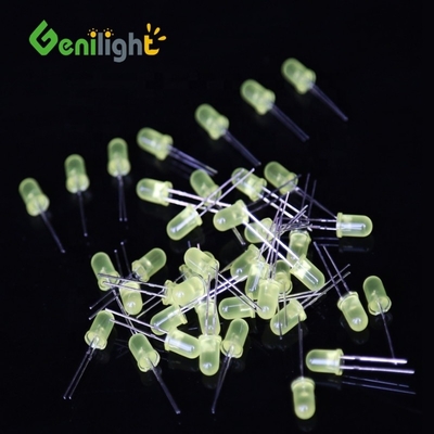 5mm Yellow Candle Light Flicker Diodes με φωτεινό φλας LED φως