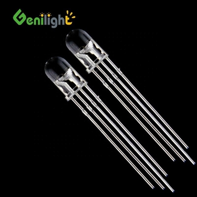 Διαφανής 3mm/5mm/8mm/10mm LED διόδος με Ultra Bright 4-Pin Round Top Emitter Περιγραφή -