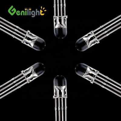 Διαφανής 3mm/5mm/8mm/10mm LED διόδος με Ultra Bright 4-Pin Round Top Emitter Περιγραφή -