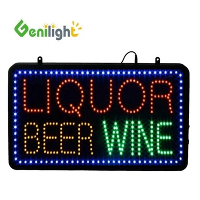 Φωτογραφία με αναβοσβήνωση Genilight 22 * 13inch LED ανοιχτό σημάδι νεόνιο τέλειο για προσαρμοσμένη μάρκα