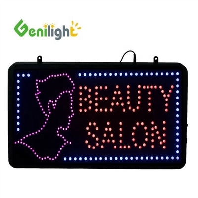 Genilight Indoor LED Salon Beauty Sign Εξοικονόμηση ενέργειας Δυνατότητα καταδίωξης και μετακίνησης 56*33cm