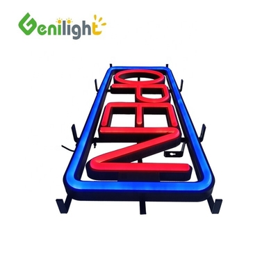 Σιδερένιο ανοιχτό σημάδι νεόνιο Φλεξ Neon Light 12V Neon Strip Light με προσαρμόσιμο βάθος χρώματος