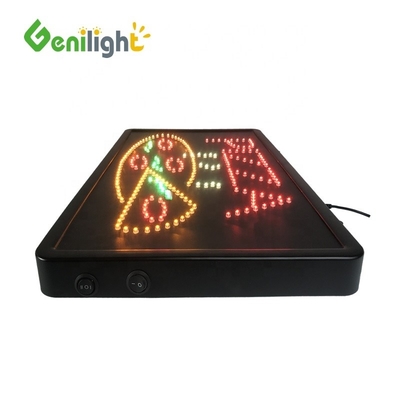 Προσαρμοσμένο RGB 56 * 33cm Ανοικτή pizzeria Animated LED Σημείωση για B2B Απαιτήσεις από Genilight