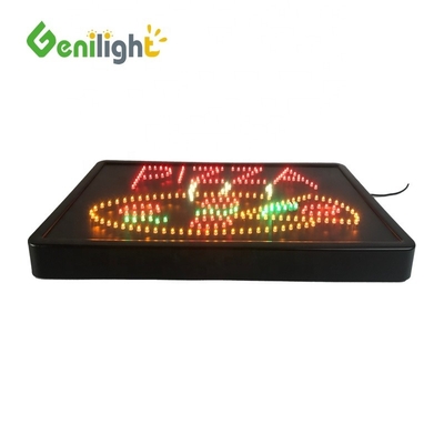 Προσαρμοσμένο RGB 56 * 33cm Ανοικτή pizzeria Animated LED Σημείωση για B2B Απαιτήσεις από Genilight