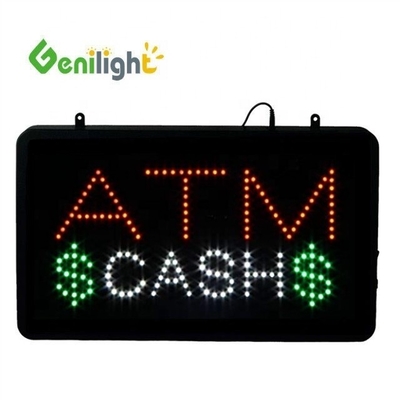 Genilight 22*13inch Super Brightness LED Ελέγξτε Επιστολή Νεονίου Ανοιχτό Σημάδι για εσωτερικούς χώρους