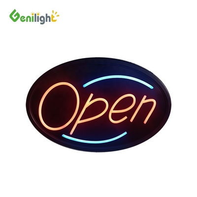 Εξωτερικό Neon Light Custom LED Open Sign με υλικό ABS και λειτουργία αλλαγής 3 τύπων