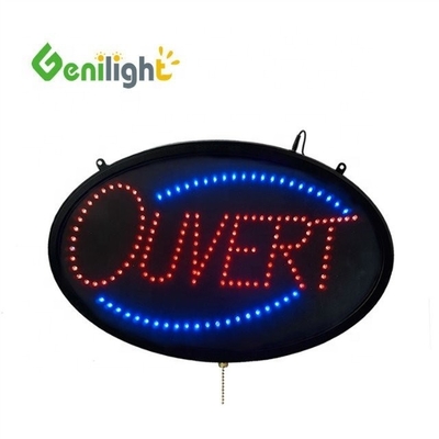 Εξωτερικό Neon Light Custom LED Open Sign με υλικό ABS και λειτουργία αλλαγής 3 τύπων