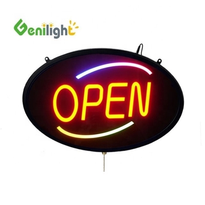 Εξωτερικό Neon Light Custom LED Open Sign με υλικό ABS και λειτουργία αλλαγής 3 τύπων