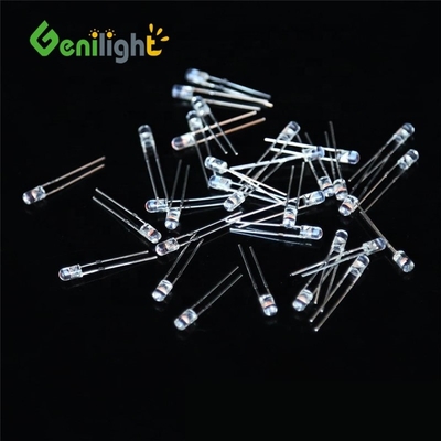 F3 3MM 2-Pin Highlight LED λαμπτήρας εκπομπής διοδίων κόκκινο/πράσινο CC -40-60 Δυνατότητα Vr