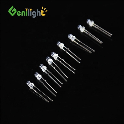 F3 3MM 2-Pin Highlight LED λαμπτήρας εκπομπής διοδίων κόκκινο/πράσινο CC -40-60 Δυνατότητα Vr
