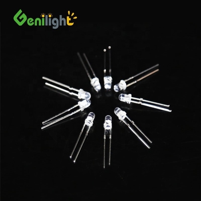 F3 3MM 2-Pin Highlight LED λαμπτήρας εκπομπής διοδίων κόκκινο/πράσινο CC -40-60 Δυνατότητα Vr