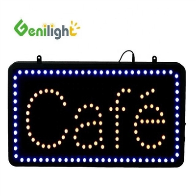 Genilight Indoor 22*13inch LED Cafe Open Sign με εξοικονόμηση ενέργειας και λειτουργία SDK