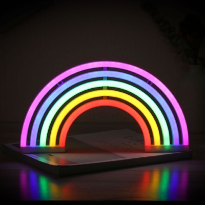 Παιδική αίθουσα σετ Neon Σημάδια LED Ακρυλική πινακίδα με RGB LED φώτα Προσαρμοσμένα και λειτουργούν με USB