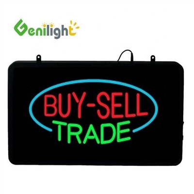 Genilight 56*33 cm Στρογγυλοειδές LED BAIL BONDS Πίνακα νεονίου Ενεργοποίηση υλικό Εποξυδερμίδιο