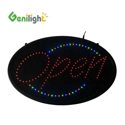 ODM Custom Oval Led OPEN Light Neon Sign με υψηλή ανάλυση