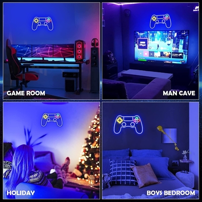 Προσθέστε ένα Pop του χρώματος στο δωμάτιο gamer σας με 41 * 27.5cm Custom Game Controller Neon Σίνα
