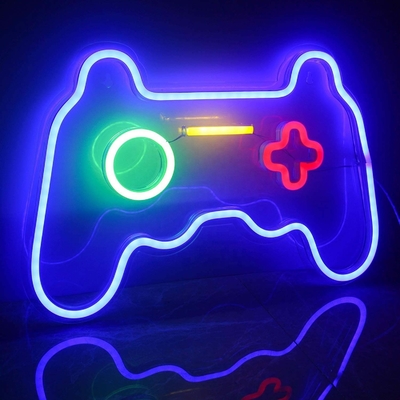 Μπαρ Αίθουσα Παιχνιδιών LED Neon Flex Σημαία με 36 * 24cm Μέγεθος και Προσαρμοσμένο Λογότυπο