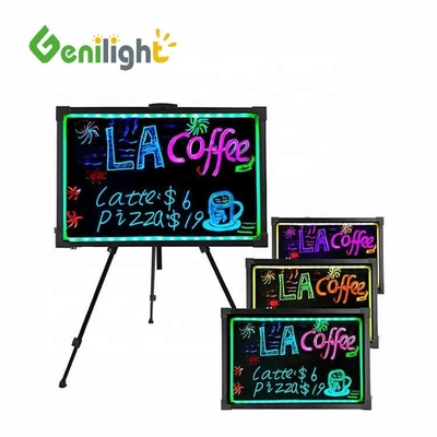 OEM Flashing Stand Πίνακας διαφημίσεων Φωτεινή ζωγραφική LED Πίνακα γραφής πλήρους χρώματος Πίνακα μηνυμάτων