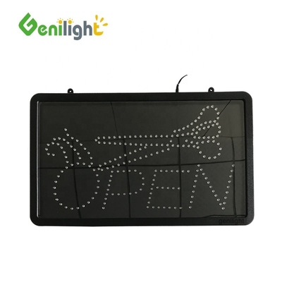 Ενεργειακή εξοικονόμηση Προσαρμόστε το Neon LED ανοιχτό κλειστό σήμα για το κατάστημα Cafe Bar Pub Genilight