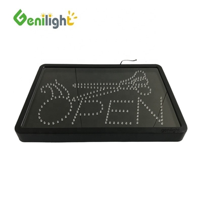 Ενεργειακή εξοικονόμηση Προσαρμόστε το Neon LED ανοιχτό κλειστό σήμα για το κατάστημα Cafe Bar Pub Genilight