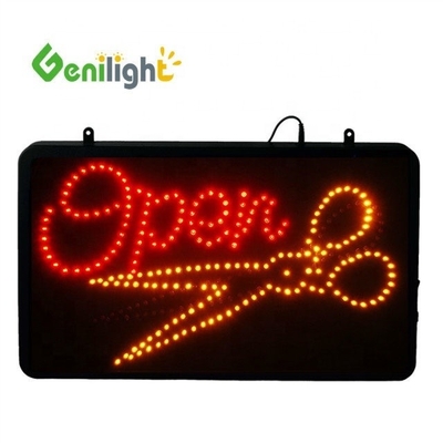 Ενεργειακή εξοικονόμηση Προσαρμόστε το Neon LED ανοιχτό κλειστό σήμα για το κατάστημα Cafe Bar Pub Genilight
