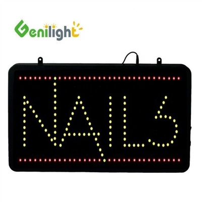 Ορθογώνιο LED NAILS ΣΗΜΑ Κάντε την οθόνη νυχιών σας να λάμπει με το motion flashing design μας