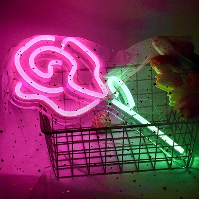 50000 ώρες διάρκεια ζωής LED Neon Light με εξατομικευμένο λουλουδάκι