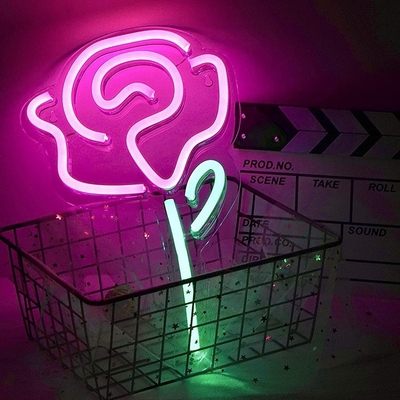 50000 ώρες διάρκεια ζωής LED Neon Light με εξατομικευμένο λουλουδάκι