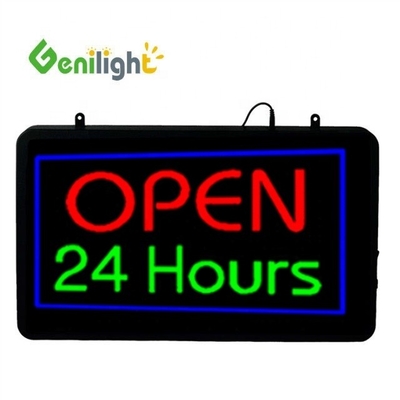 Κινηματογράφηση Led Neon Open Sign με λειτουργία προβολής ωρών Animation Front Board Ακρυλικό