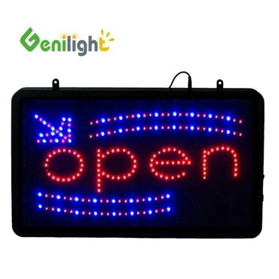 Κινηματογράφηση Led Neon Open Sign με λειτουργία προβολής ωρών Animation Front Board Ακρυλικό