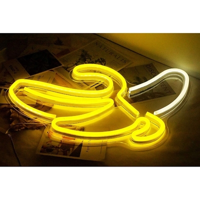 Προσαρμοσμένη μπανάνα LED Neon Σημασία τοίχος διακόσμηση για το νυχτερινό φως διάρκεια ζωής 50000 ώρες