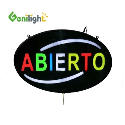 56*33 Μέγεθος οθόνης LED Neon Light Open Sign με υψηλή φωτεινότητα από Προσαρμόσιμο