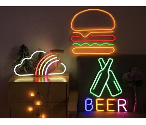 Προσαρμοσμένο χριστουγεννιάτικο δέντρο Neon Σινιάλο φως για διακοσμητικά πάρτι φωτεινό και εορταστικό