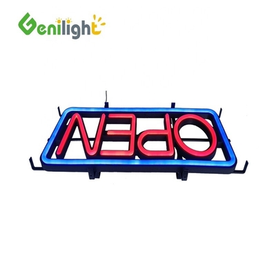 100000h διάρκεια ζωής του φωτός LED Neon Open Sign για εσωτερικές / εξωτερικές διαφημιστικές ανάγκες