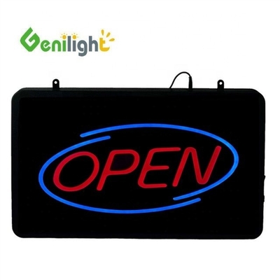 Genilight 56*33 cm Custom Neon Business Hours Led Open Sign Εμφάνιση λειτουργίας ANIMATION