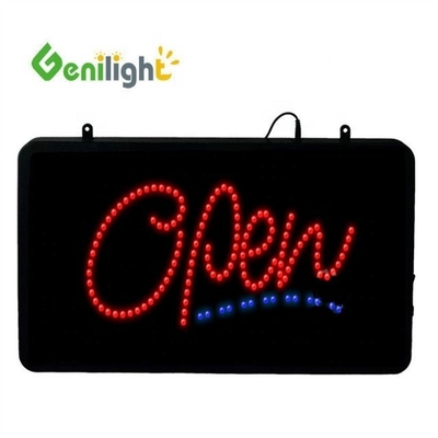 Genilight 56*33 cm Custom Neon Business Hours Led Open Sign Εμφάνιση λειτουργίας ANIMATION