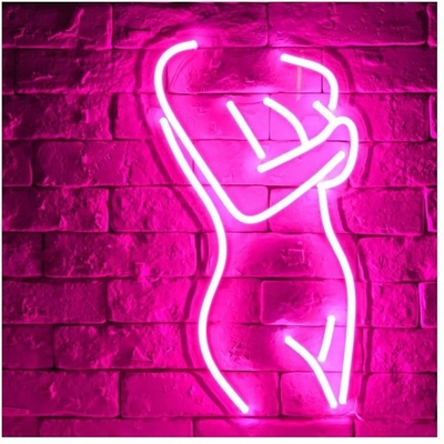 Σεξυ Lady Neon Σημείωση για το υπνοδωμάτιο Man Cave Bar Store Home Party Art Decor Πλήρωση ενέργειας 1