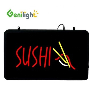 53*45cm Custom LED Neon Ανοιχτό για ψαρέματος Συσκευές κατάστημα ABS Outframe και λειτουργία οθόνης κινουμένων σχεδίων
