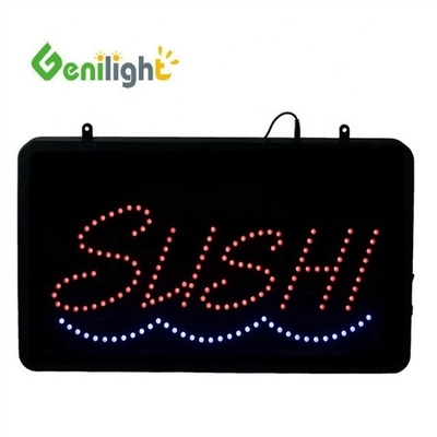 53*45cm Custom LED Neon Ανοιχτό για ψαρέματος Συσκευές κατάστημα ABS Outframe και λειτουργία οθόνης κινουμένων σχεδίων