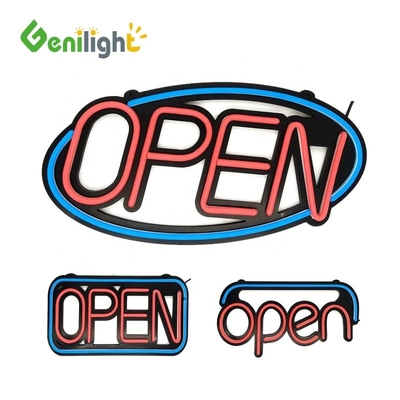 Υπερφωτεινότητα LED Neon Illuminated Light Sign 48 * 25cm με λειτουργία αλλαγής 10 ειδών