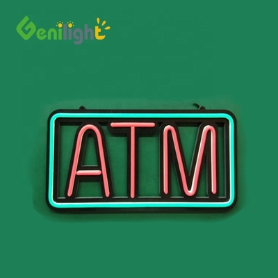 Υπερφωτεινότητα LED Neon Illuminated Light Sign 48 * 25cm με λειτουργία αλλαγής 10 ειδών