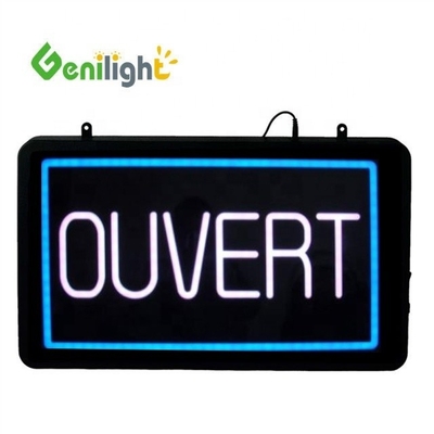 Προσαρμοσμένο σχεδιασμό DC12V BURRITOS LED Neon Open Sign από το Genilight IP βαθμό χρώματος -