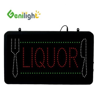 Προσαρμοσμένο σχεδιασμό DC12V BURRITOS LED Neon Open Sign από το Genilight IP βαθμό χρώματος -