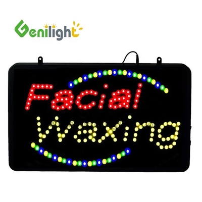 22*13inch DC12V Genilight Indoor WAXING Animated LED Sign για διαφήμιση ασφαλούς τάσης