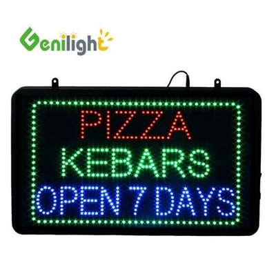 Genilight Indoor 22*13inch DC12V Kebab Led Open Light Sign με Super Popular Design