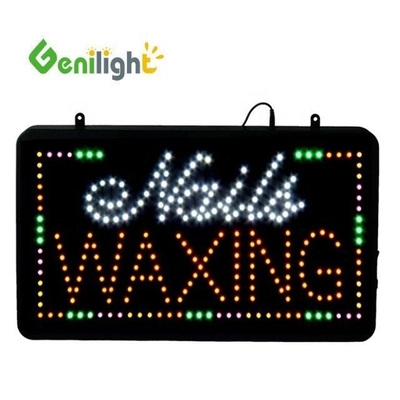 φωτεινότητα Genilight εσωτερικό 56*33cm Super φωτεινότητα Custom LED Open Display LED Sign